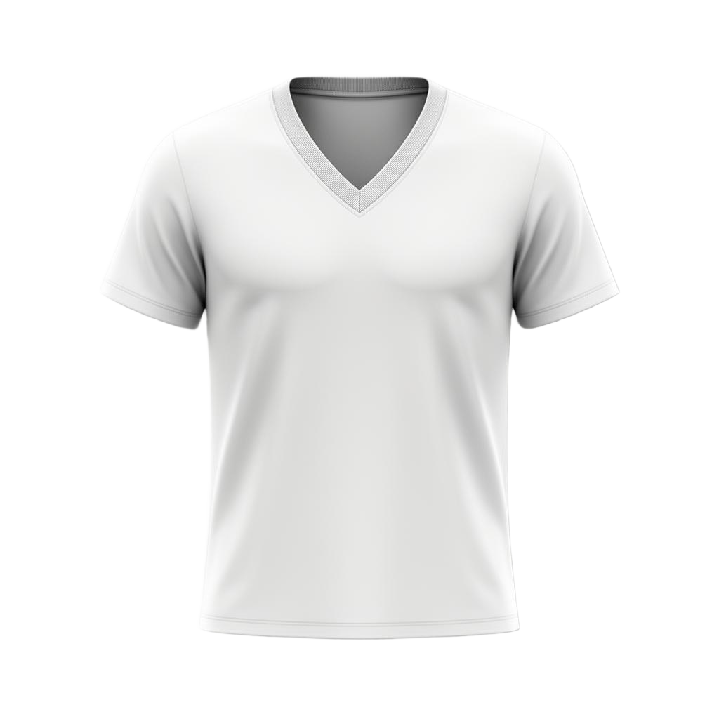 Camiseta gola V — frente
